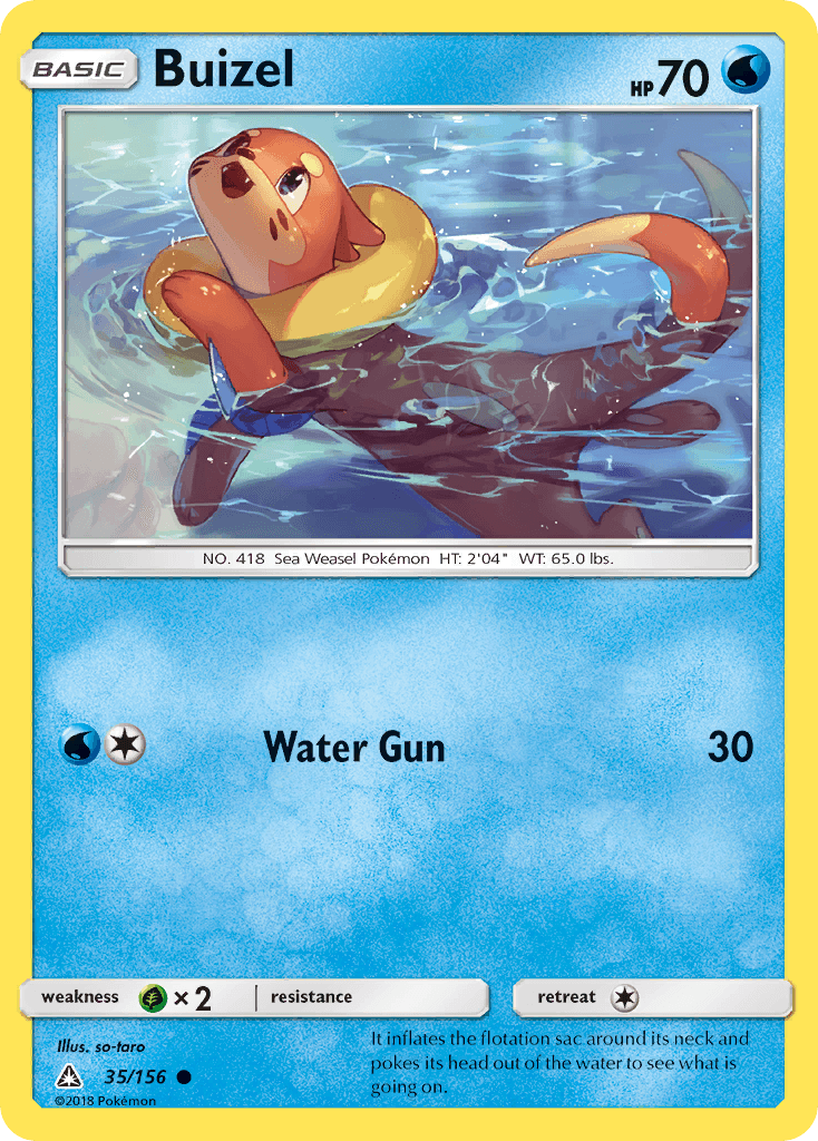 Buizel [Reverse Holo]