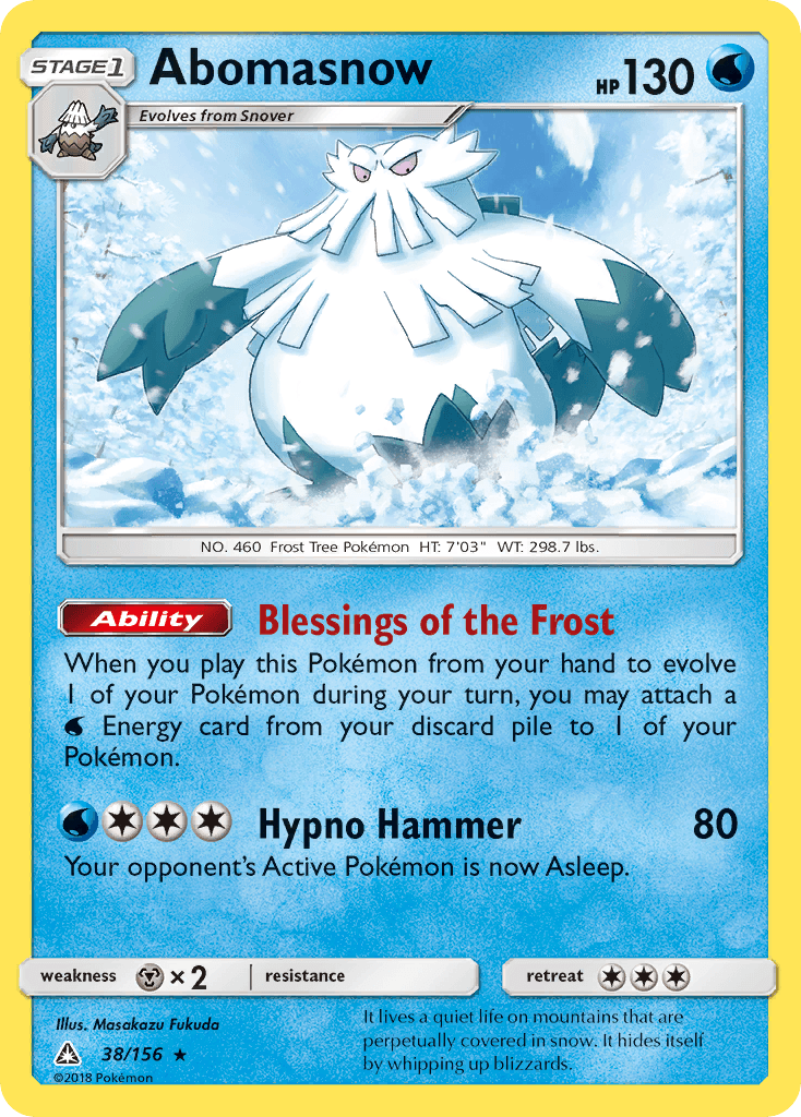 Abomasnow [Reverse Holo]