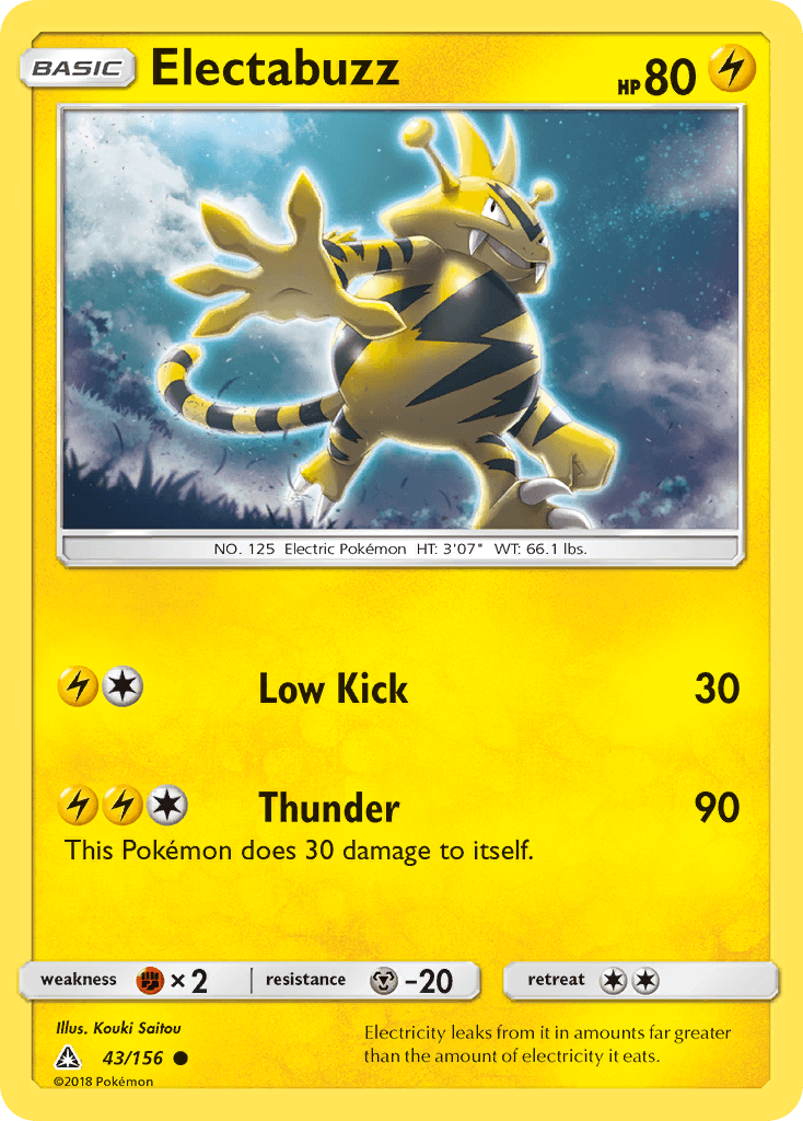 Electabuzz [Reverse Holo]