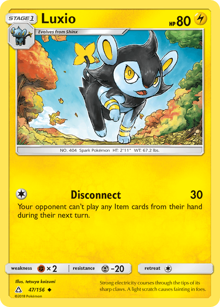 Luxio [Reverse Holo]