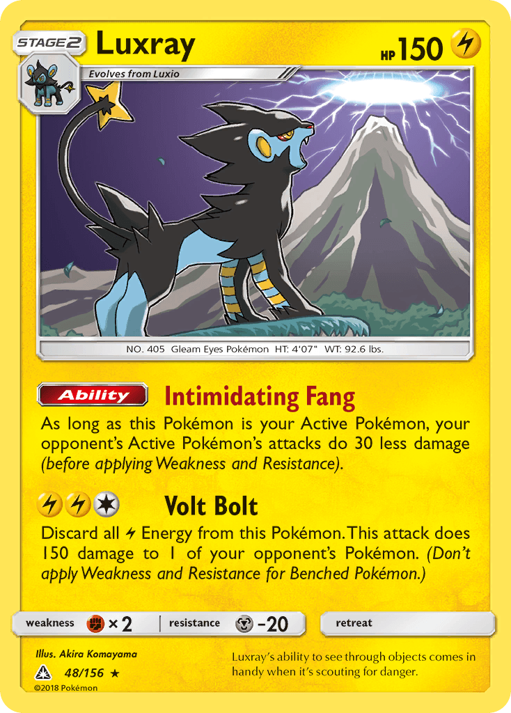 Luxray [Reverse Holo]