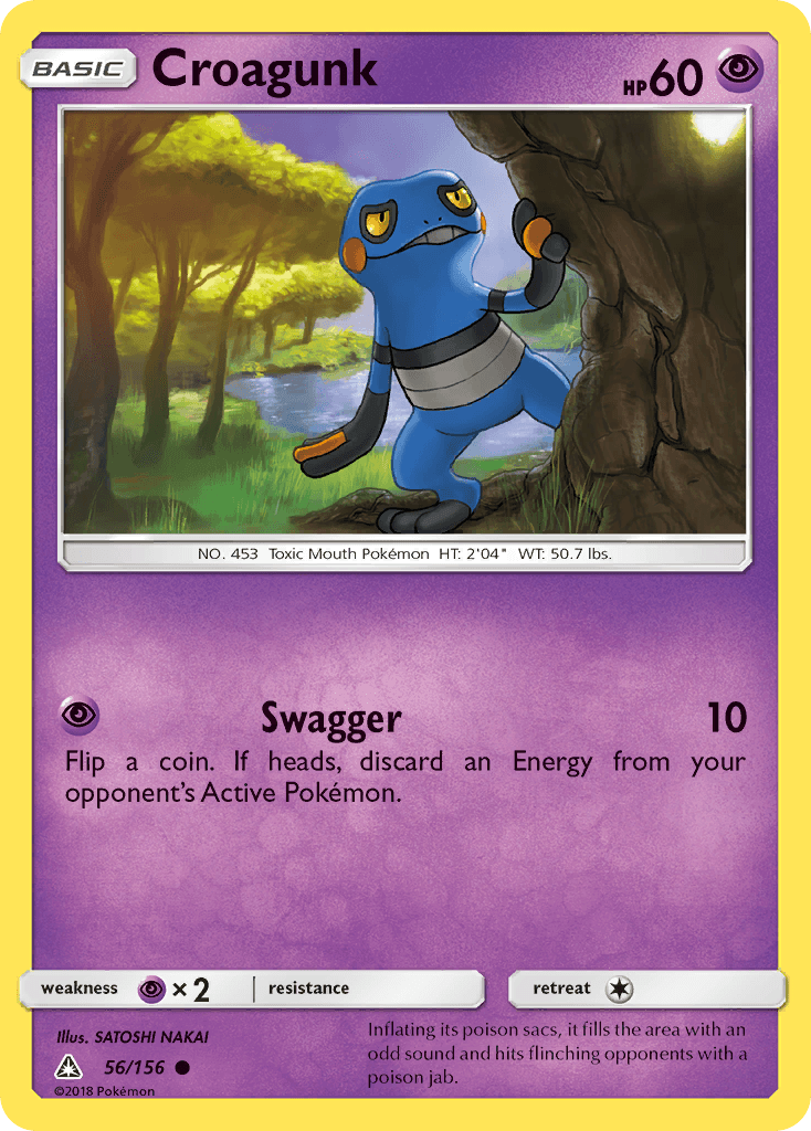 Croagunk [Reverse Holo]