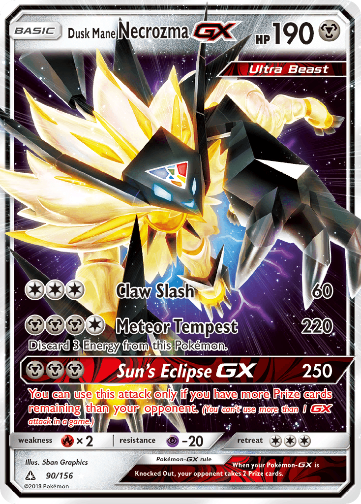 Dusk Mane Necrozma-GX [Jumbo]