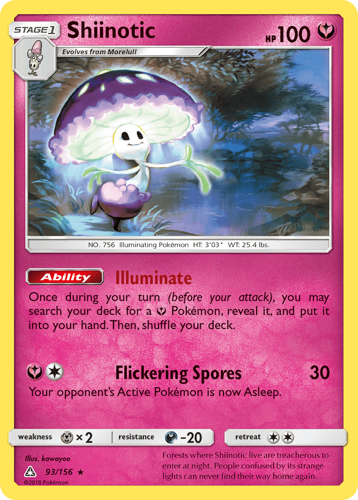 Shiinotic [Reverse Holo]