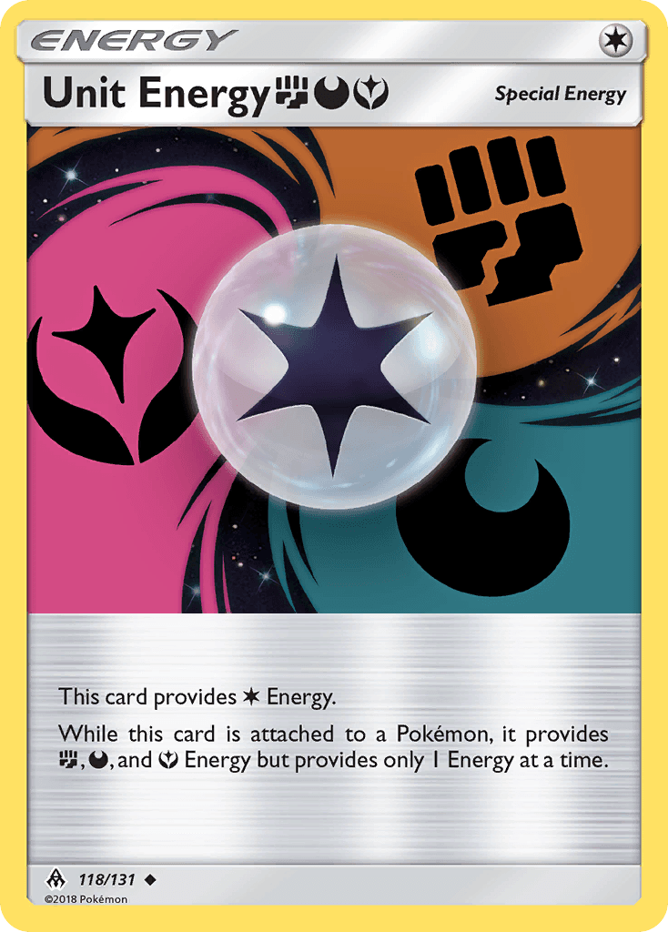 Unit Energy FightingDarknessFairy [Reverse Holo]