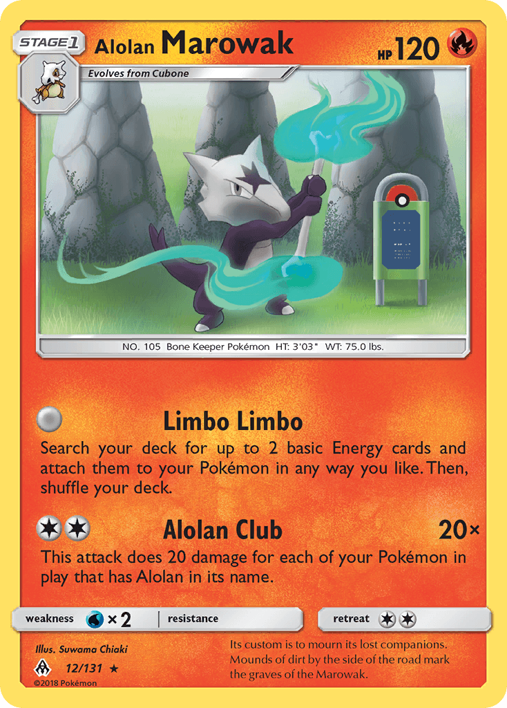 Alolan Marowak [Reverse Holo]