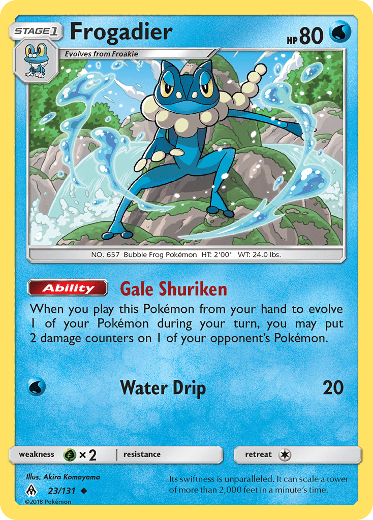 Frogadier [Reverse Holo]