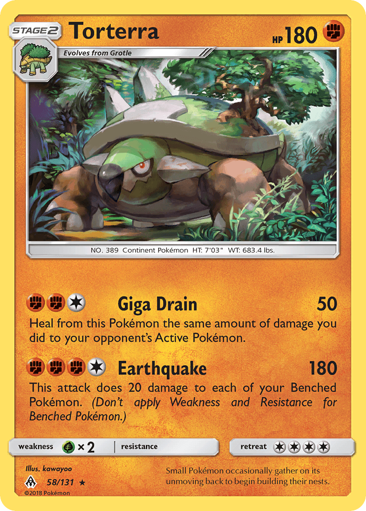 Torterra [Reverse Holo]