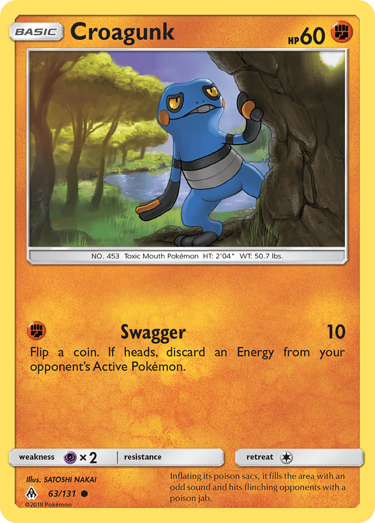 Croagunk [Reverse Holo]
