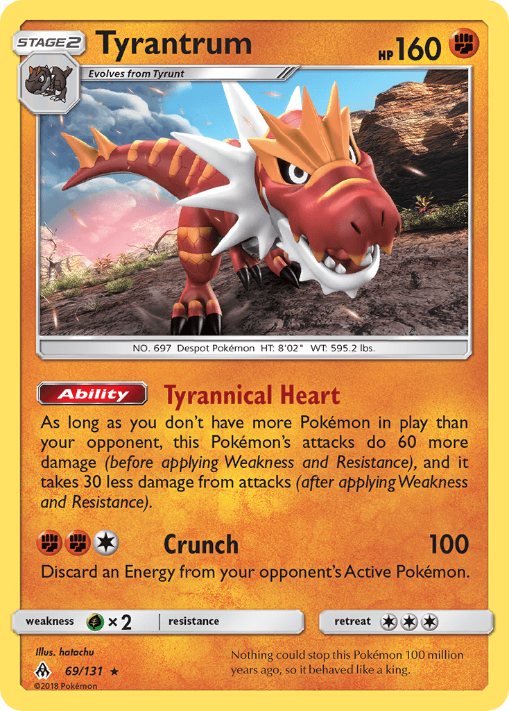 Tyrantrum [Reverse Holo]