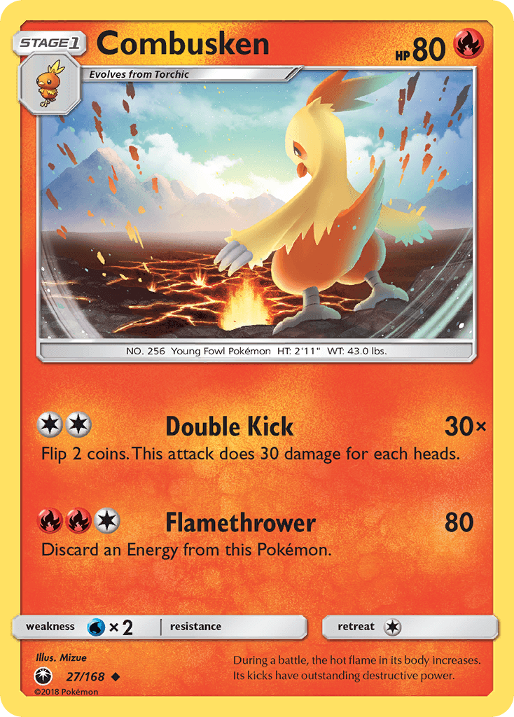Combusken [Reverse Holo]