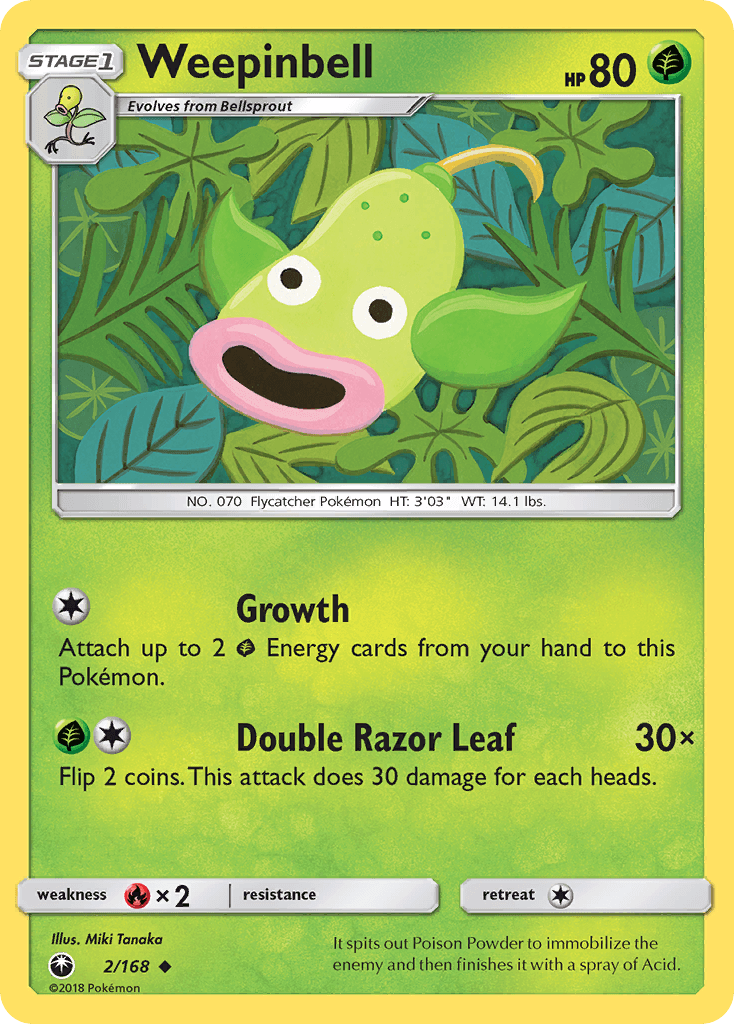 Weepinbell [Reverse Holo]