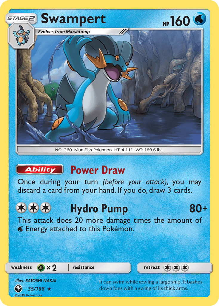 Swampert [Reverse Holo]