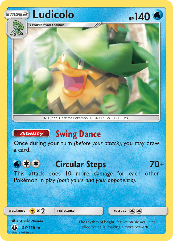 Ludicolo [Reverse Holo]