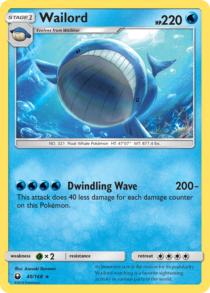 Wailord [Reverse Holo]