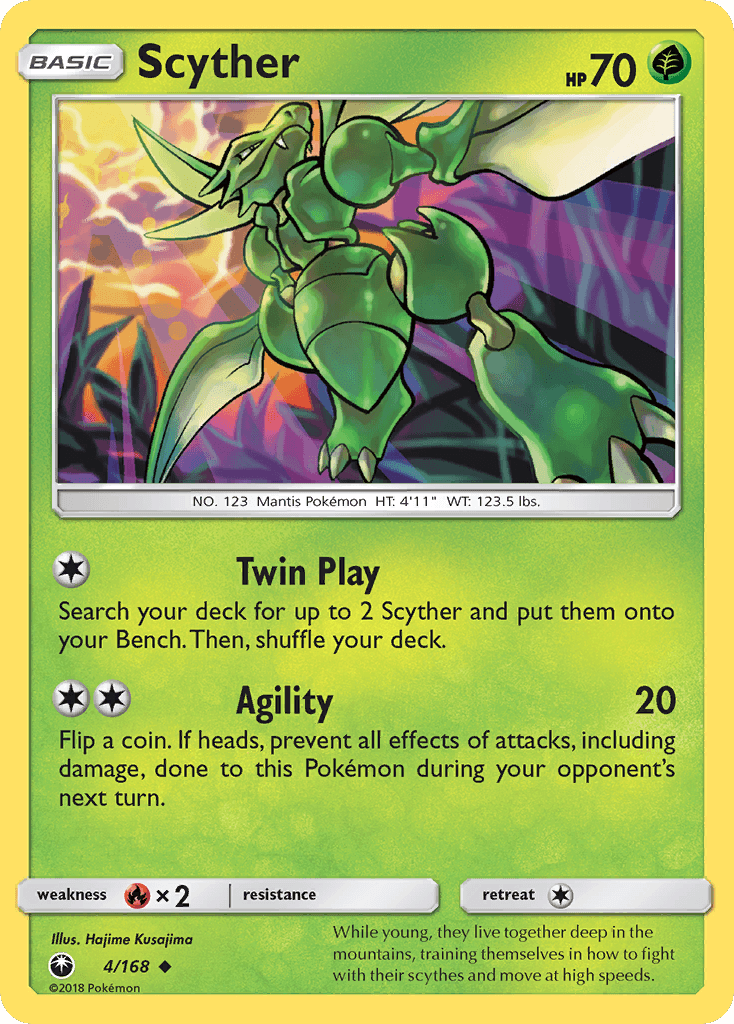 Scyther [Reverse Holo]