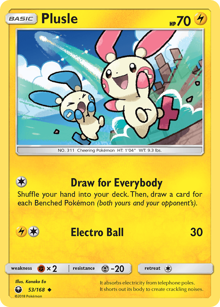 Plusle [Reverse Holo]