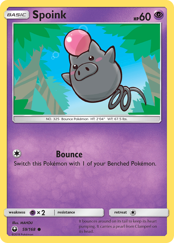 Spoink [Reverse Holo]