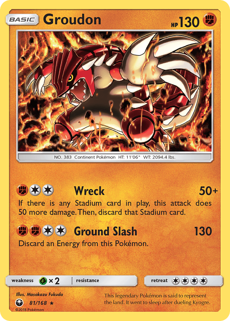 Groudon [Reverse Holo]