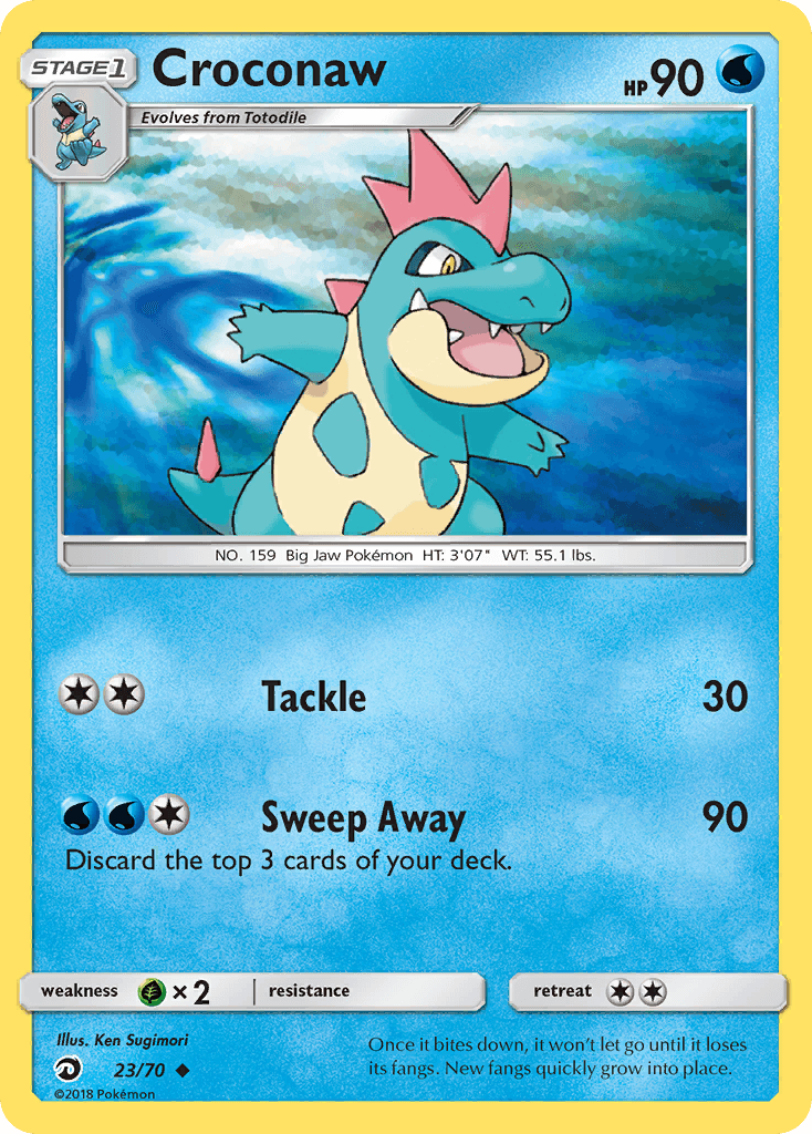 Croconaw [Reverse Holo]