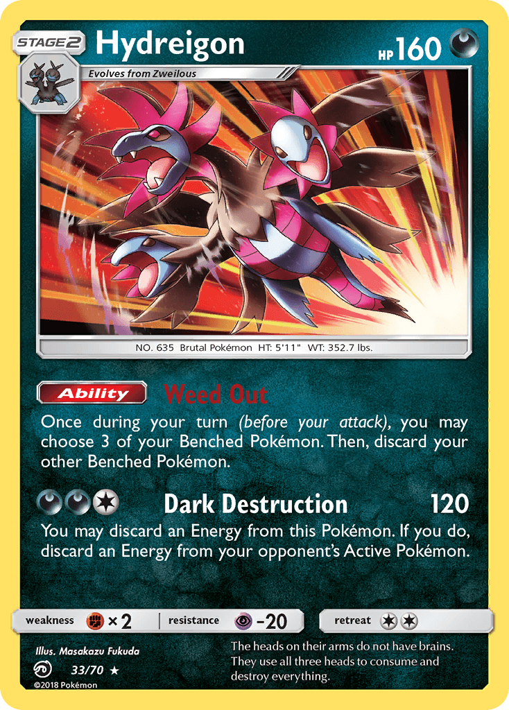 Hydreigon [Reverse Holo]