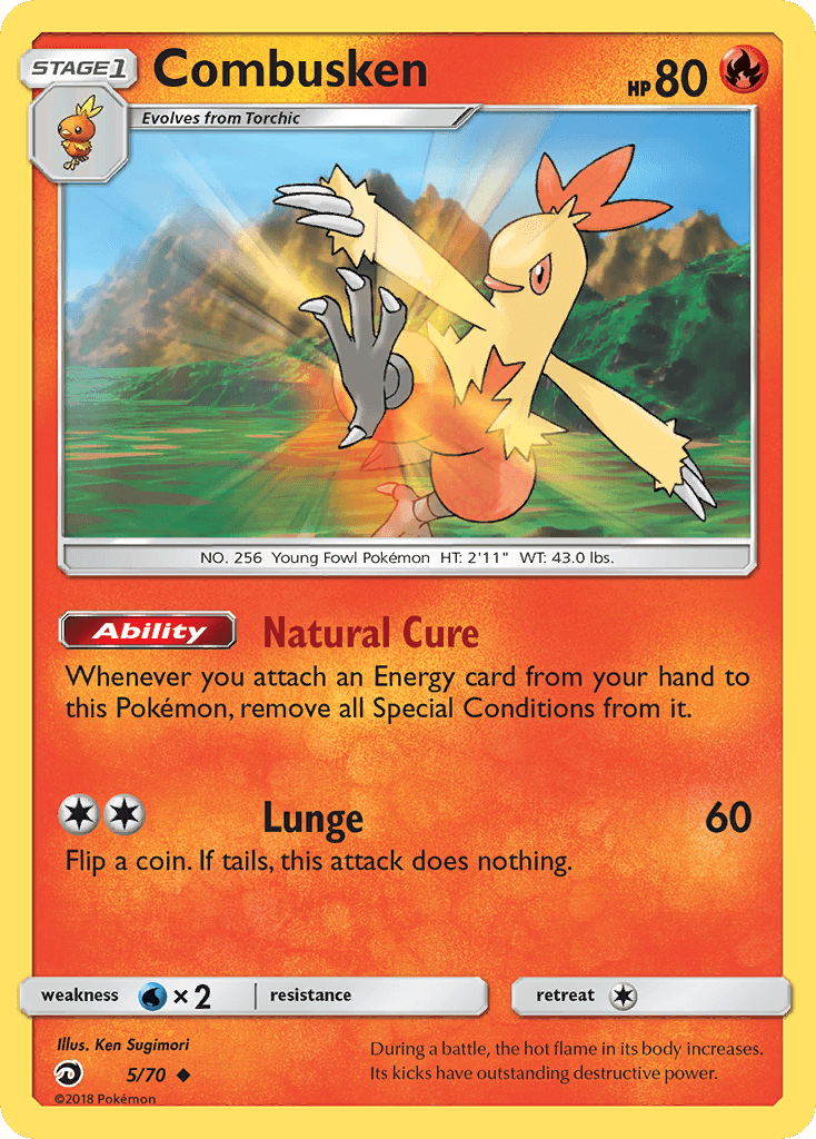 Combusken [Reverse Holo]