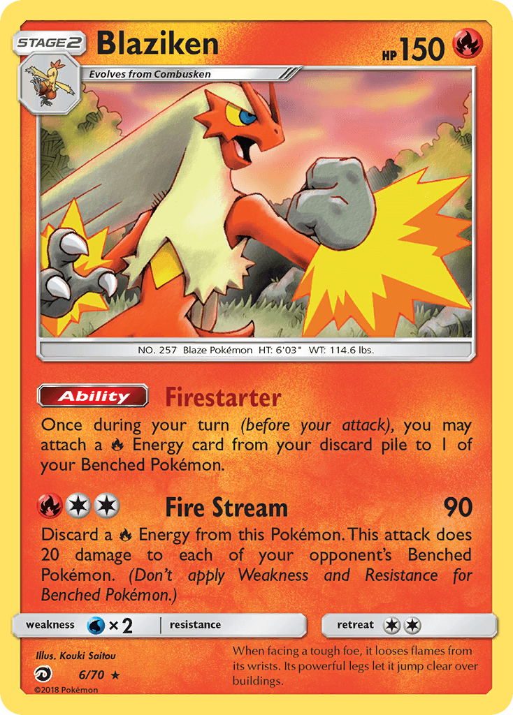 Blaziken [Reverse Holo]