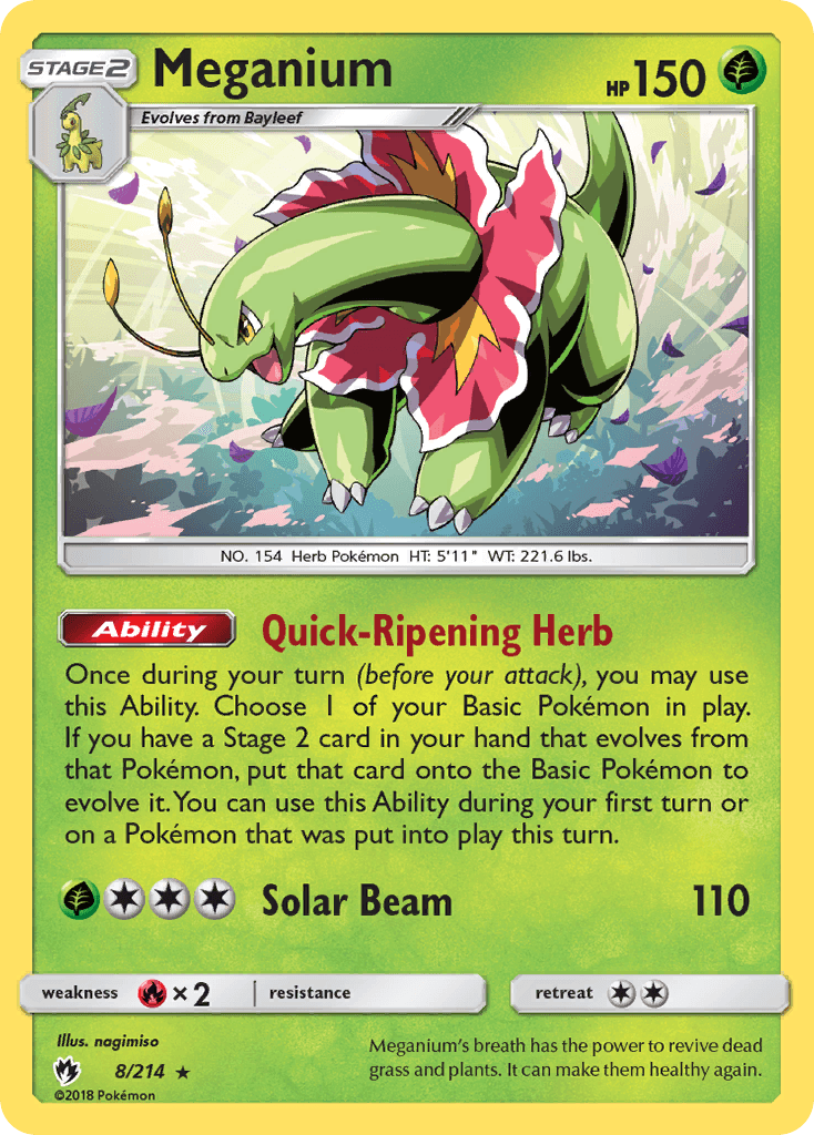 Meganium [Reverse Holo]