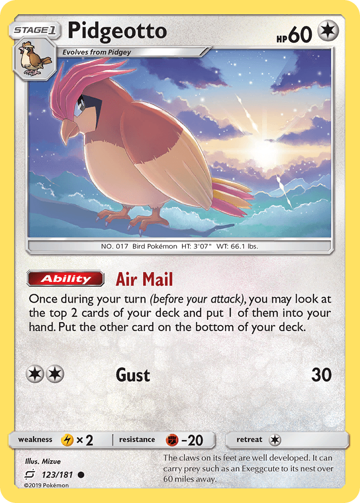 Pidgeotto [Reverse Holo]