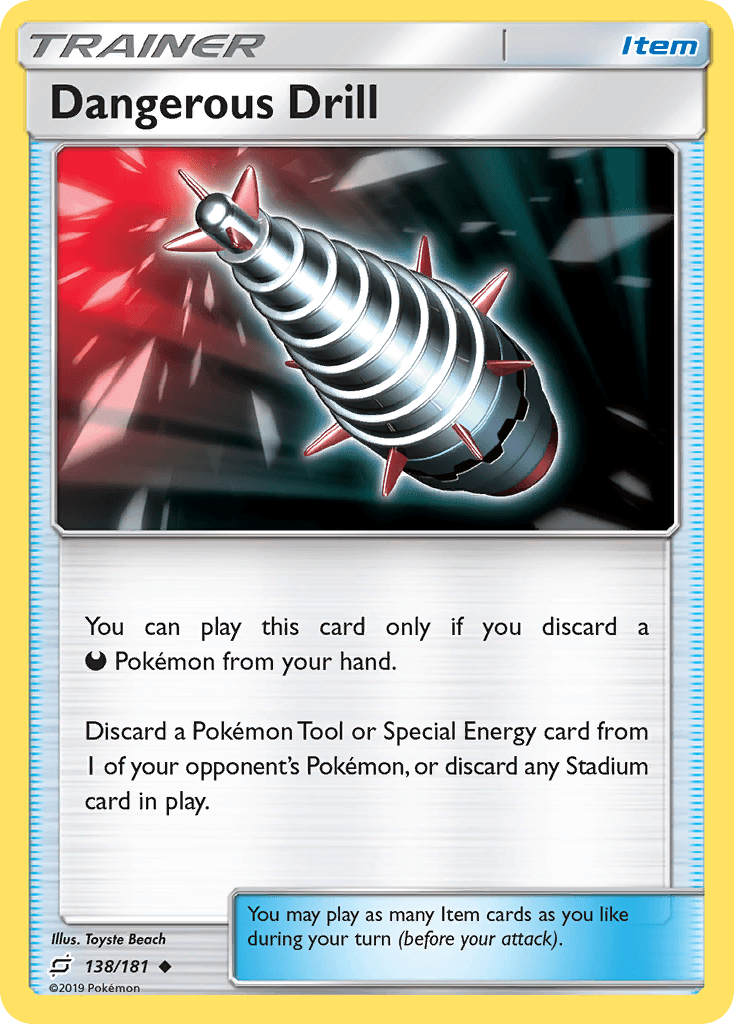 Dangerous Drill [Reverse Holo]