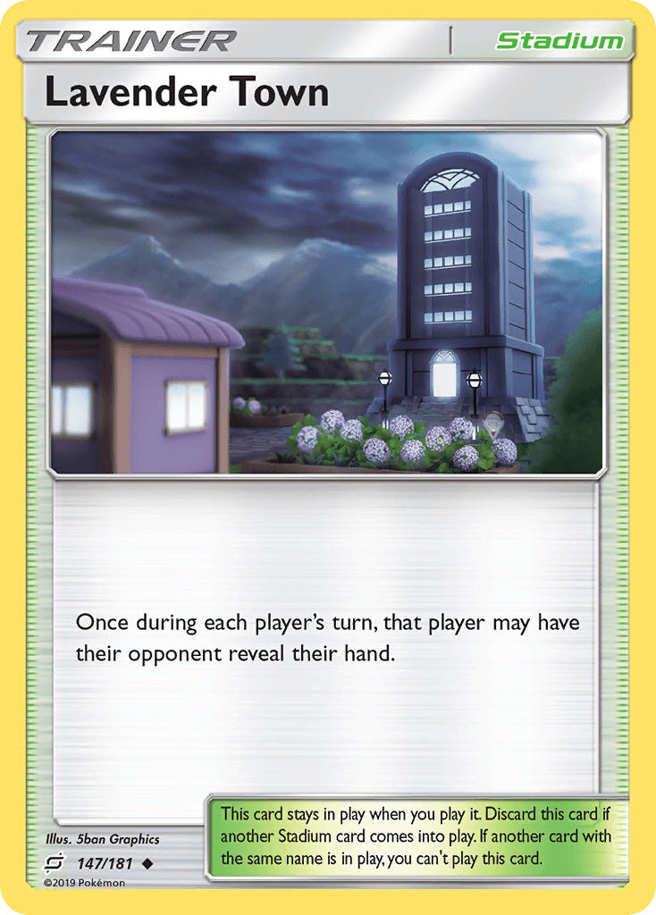 Lavender Town [Reverse Holo]