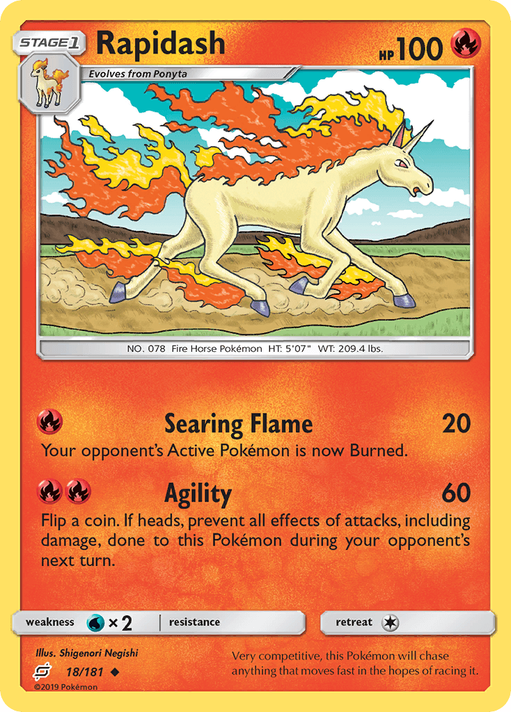 Rapidash [Reverse Holo]