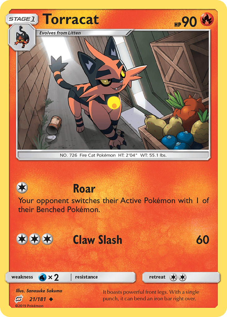 Torracat [Reverse Holo]