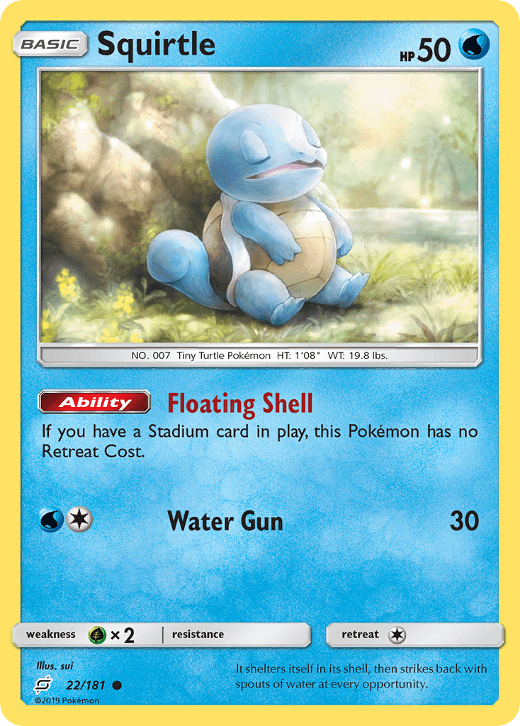 Squirtle [Reverse Holo]