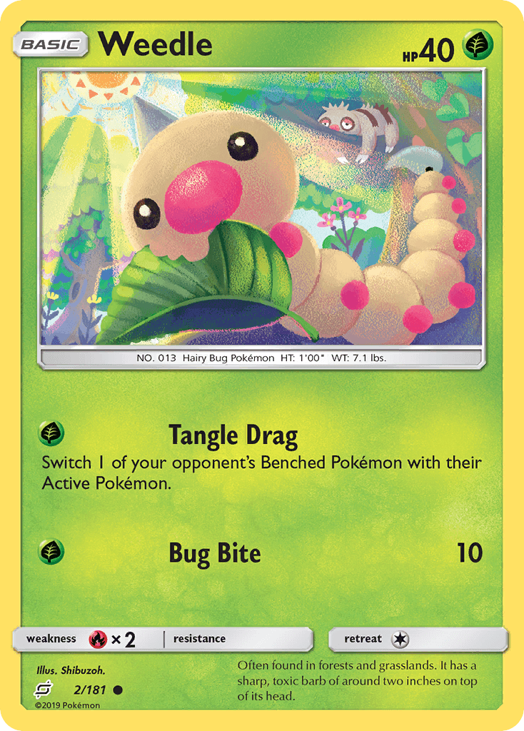 Weedle [Reverse Holo]