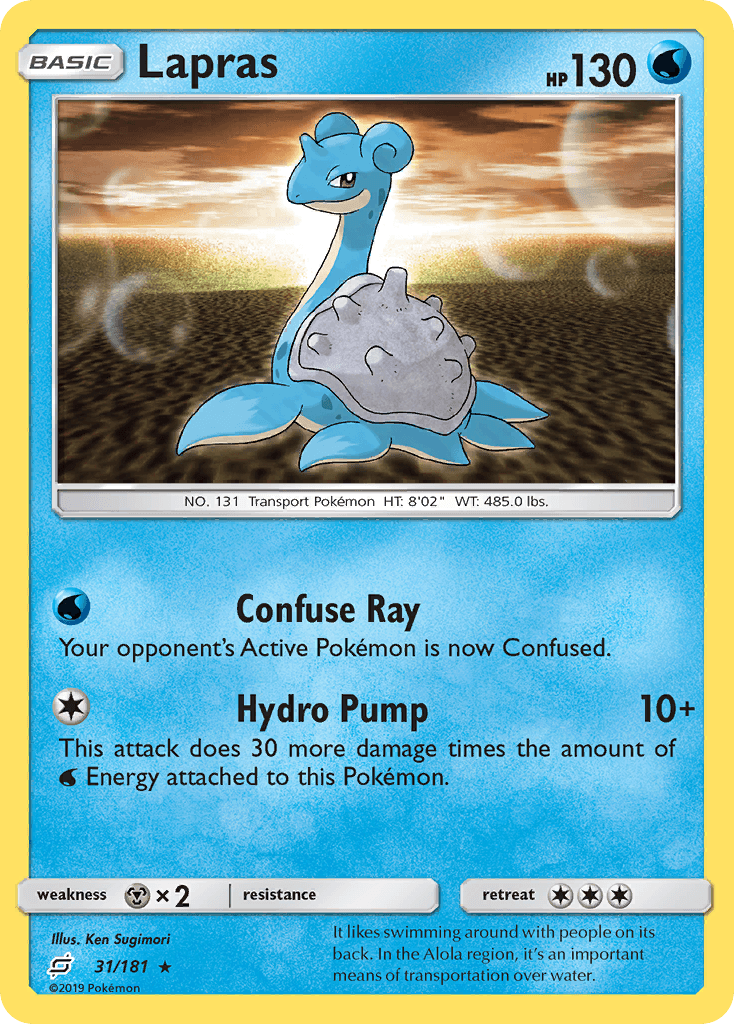 Lapras [Reverse Holo]
