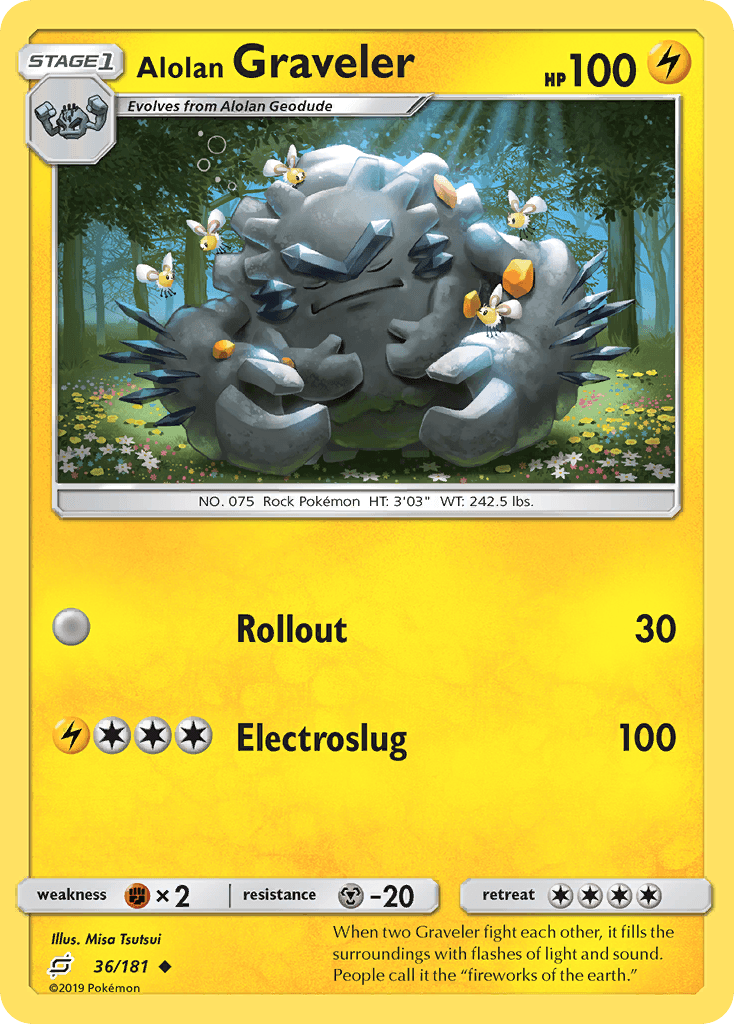 Alolan Graveler [Reverse Holo]