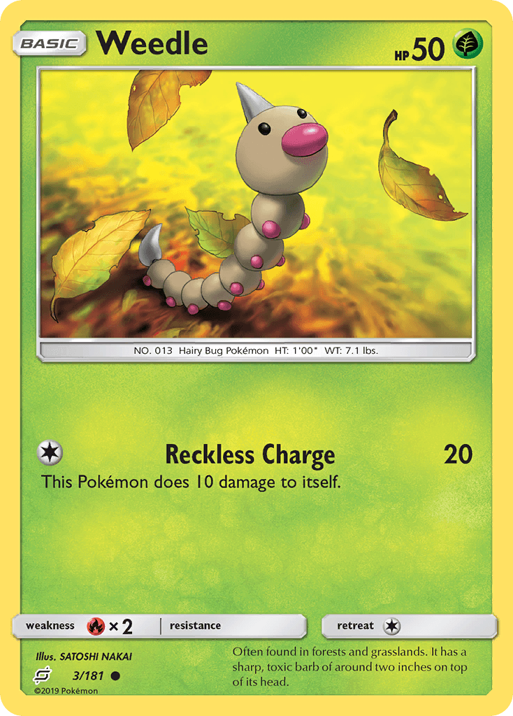 Weedle [Reverse Holo]