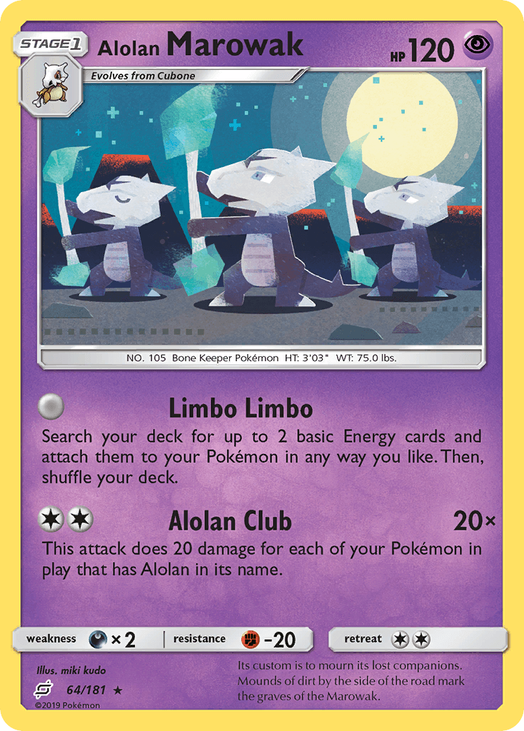 Alolan Marowak [Reverse Holo]