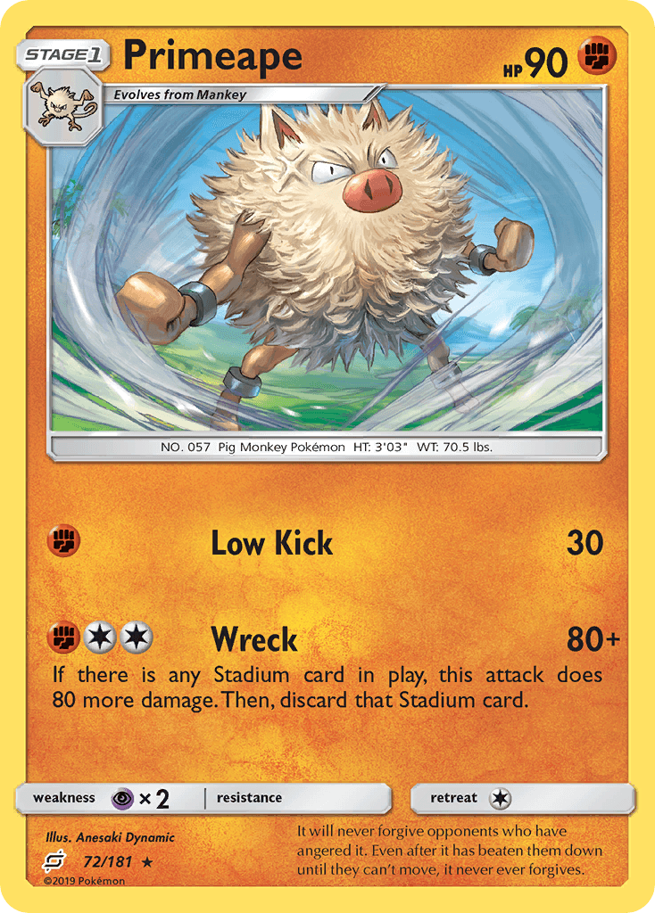 Primeape [Reverse Holo]