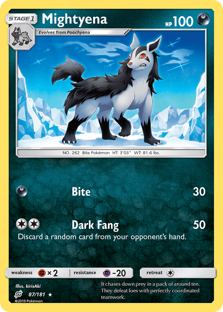 Mightyena [Reverse Holo]