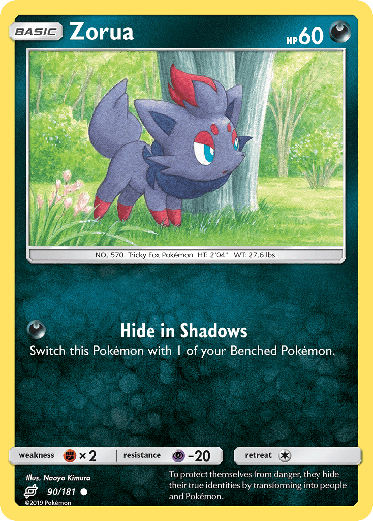 Zorua [Reverse Holo]