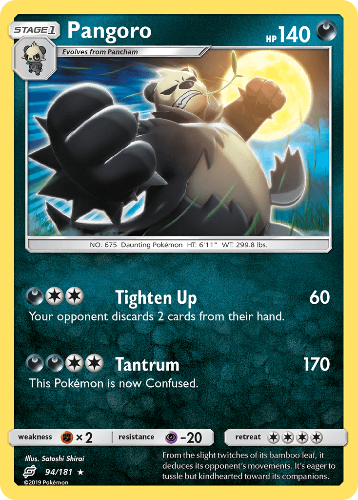 Pangoro [Reverse Holo]