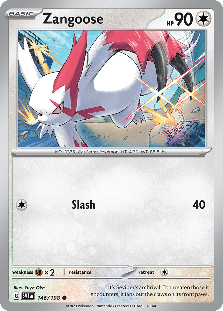 Zangoose [Reverse Holo]