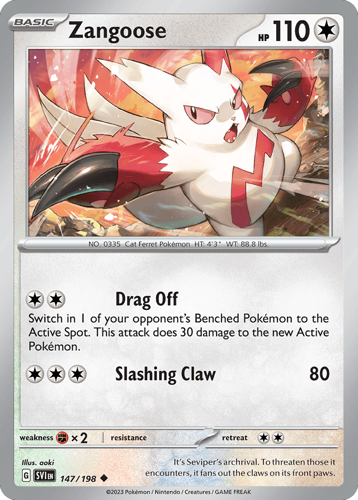 Zangoose [Reverse Holo]