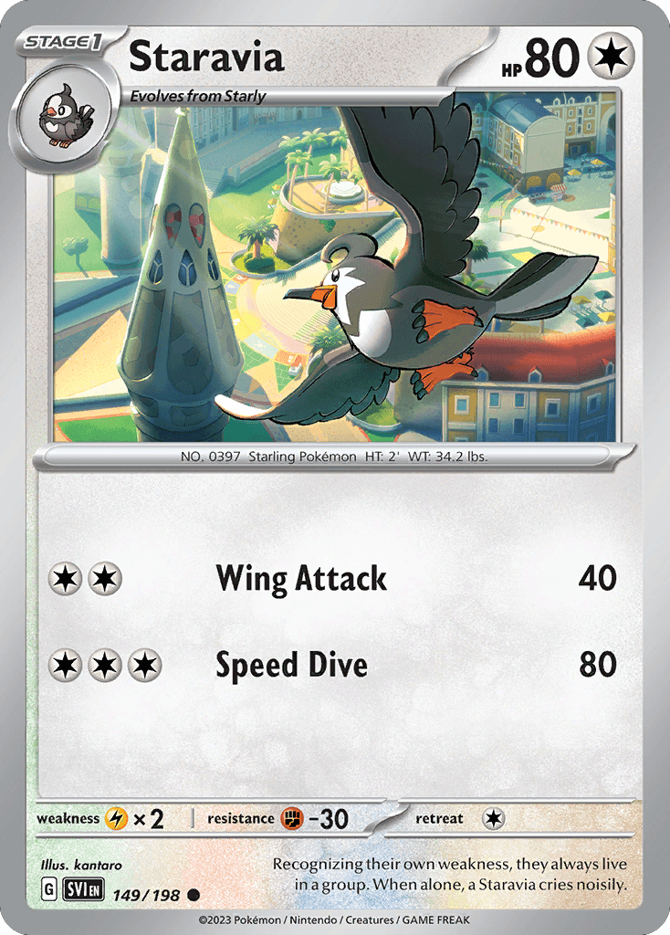 Staravia [Reverse Holo]