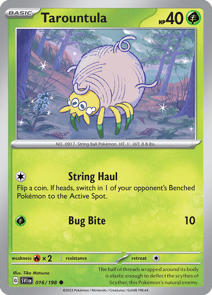 Tarountula [Reverse Holo]