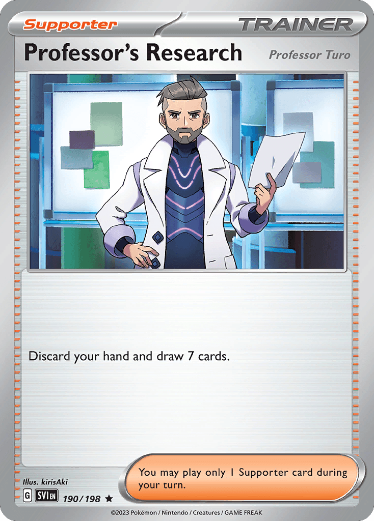 Professor's Research (Professor Turo) [Prize Pack]