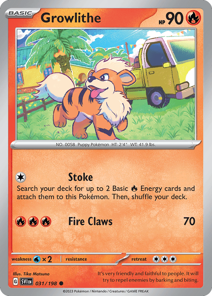 Growlithe [Reverse Holo]
