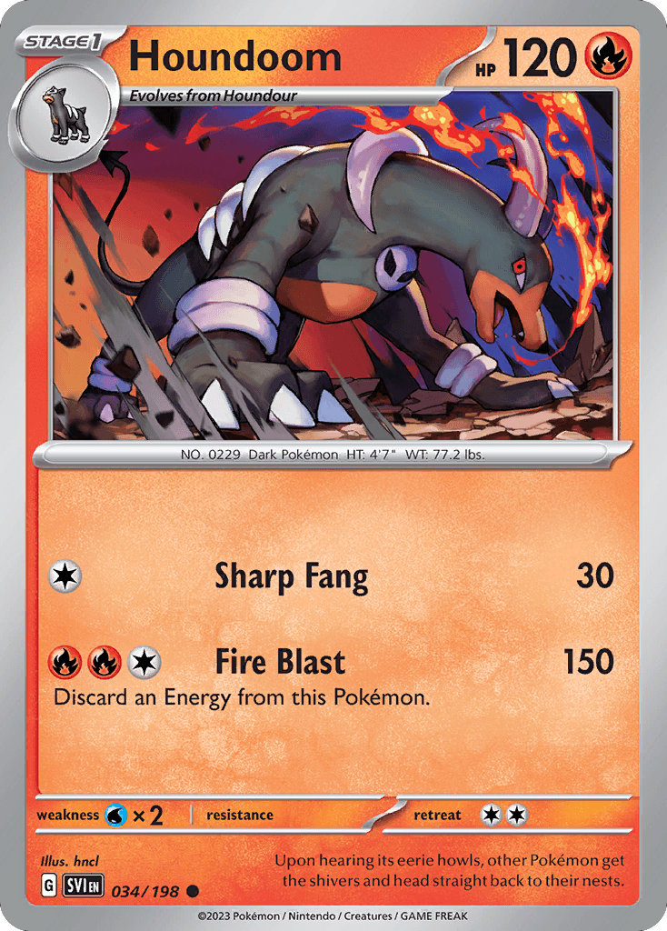 Houndoom [Reverse Holo]
